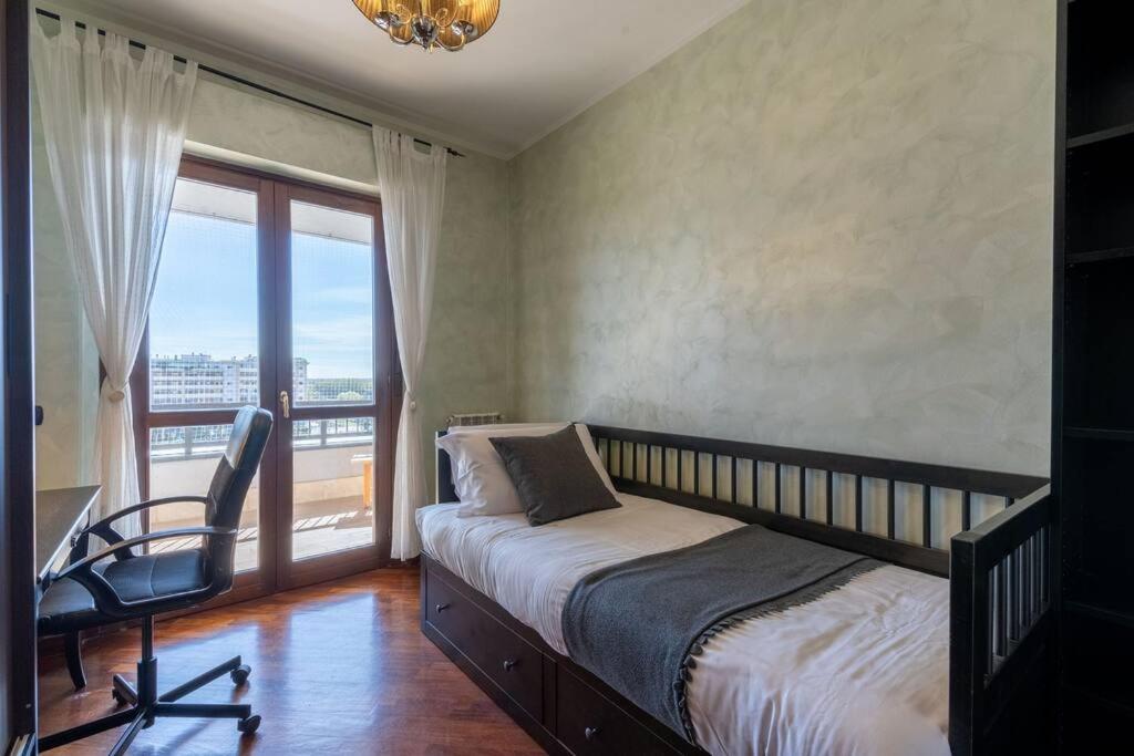 Apartamento Perugino'S Peaceful Sky Terrace Ponte Galeria Exterior foto