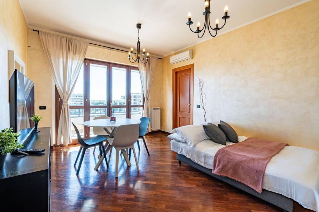 Apartamento Perugino'S Peaceful Sky Terrace Ponte Galeria Exterior foto