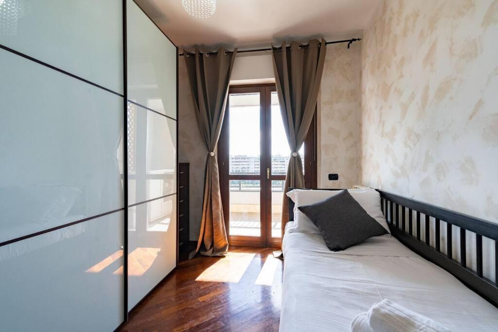 Apartamento Perugino'S Peaceful Sky Terrace Ponte Galeria Exterior foto