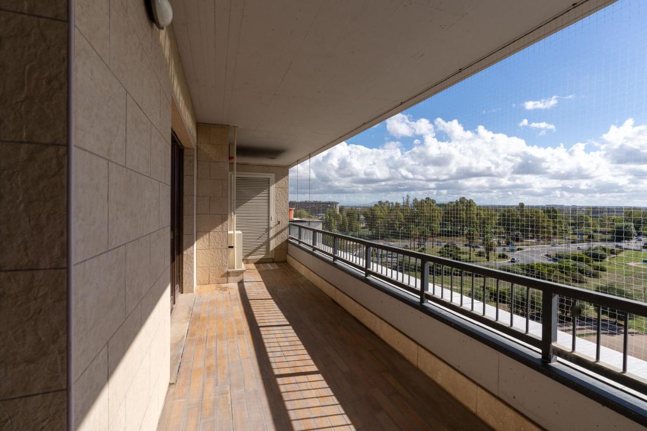 Apartamento Perugino'S Peaceful Sky Terrace Ponte Galeria Exterior foto